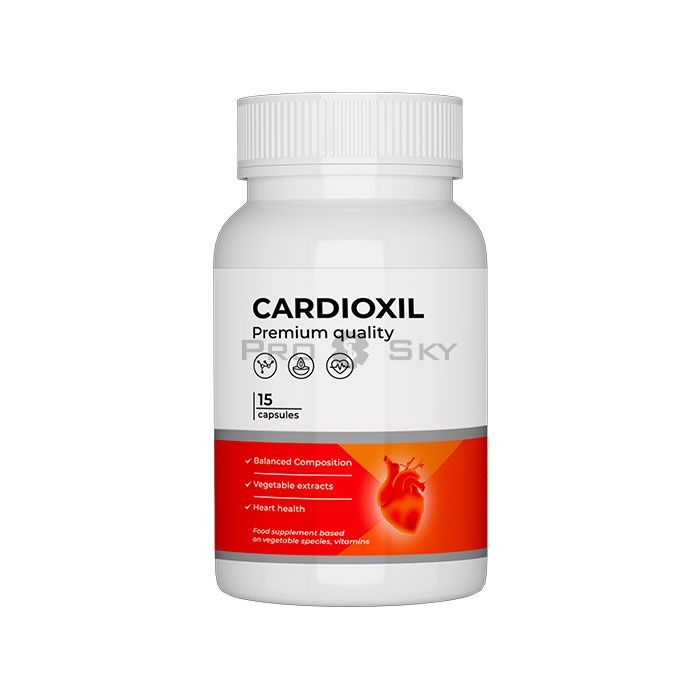 ✩ Cardioxil caps - produto para controlar a presión arterial alta