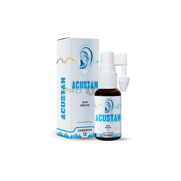 ✩ Acustan drops - drops to improve hearing