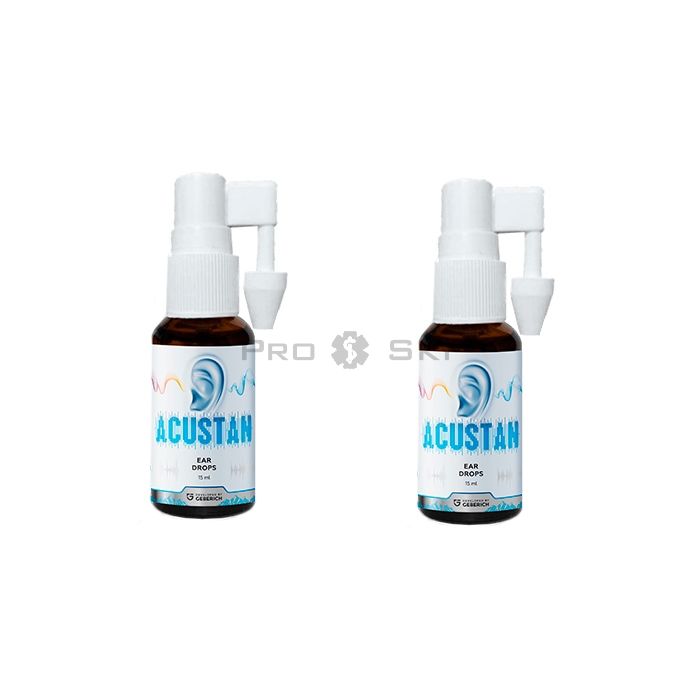 ✩ Acustan drops - drops to improve hearing