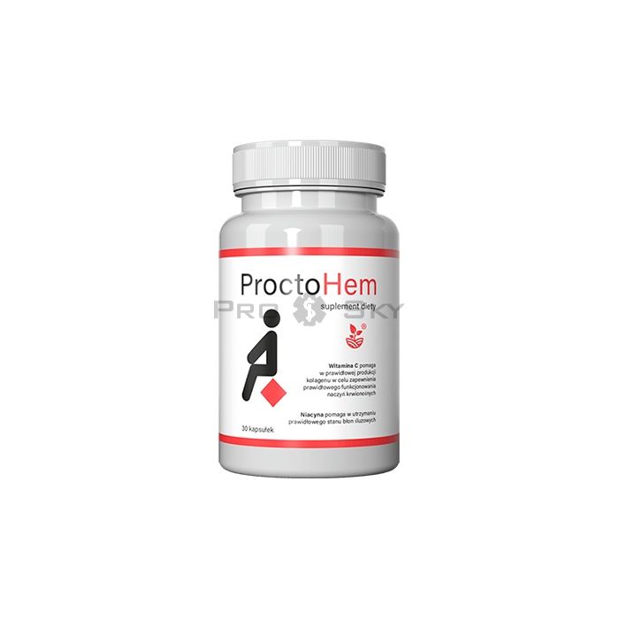 ✩ ProctoHem - capsules for hemorrhoids