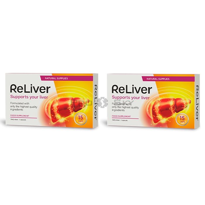 ✩ ReLiver - cápsulas para mellorar a función hepática