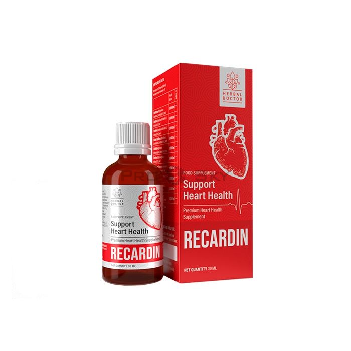 ✩ Recardin - picături pentru hipertensiune arterială