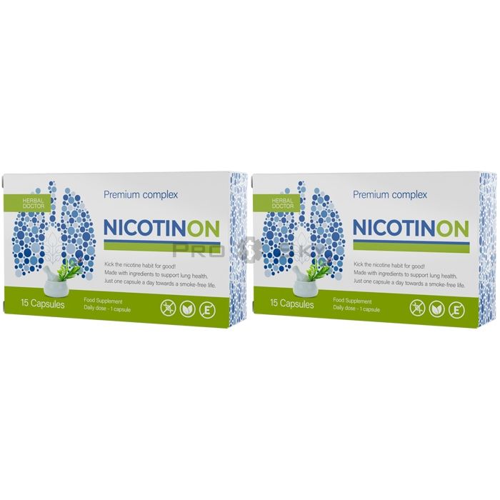 ✩ Nicotinon Premium - capsules that make it easier to quit smoking