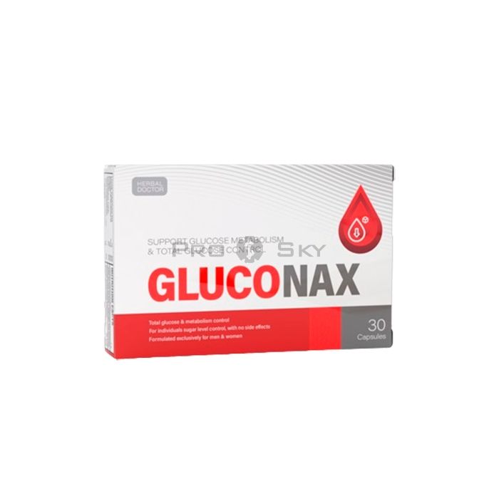 ✩ Gluconax caps - means for normalizing sugar levels