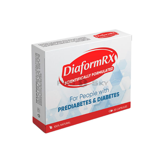 ✩ DiaformRX caps - means for normalizing sugar levels