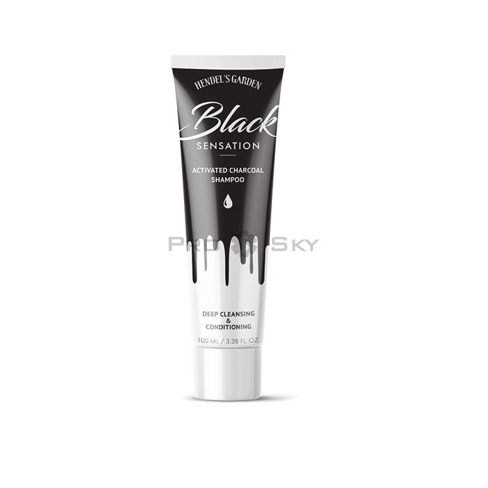 ✩ Black Sensation - detox shampoo with natural ingredients